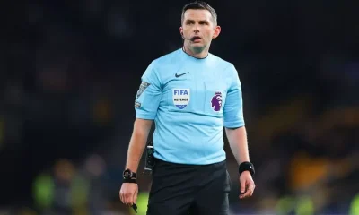 Premier League issue Michael Oliver statement after controversial Arsenal red card vs Wolves