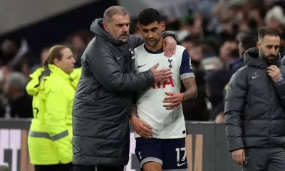 Cristian Romero Returns to Tottenham Training but will miss the Hoffenheim Clash