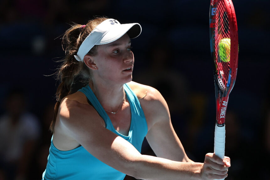 Elena Rybakina Battles Past Volynets in Abu Dhabi Opener