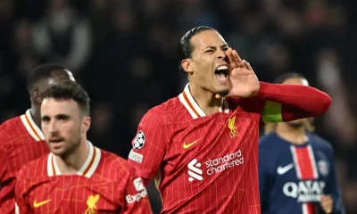 Van Dijk Praises Liverpool’s Resilience as Slot’s Game Plan Stifles PSG