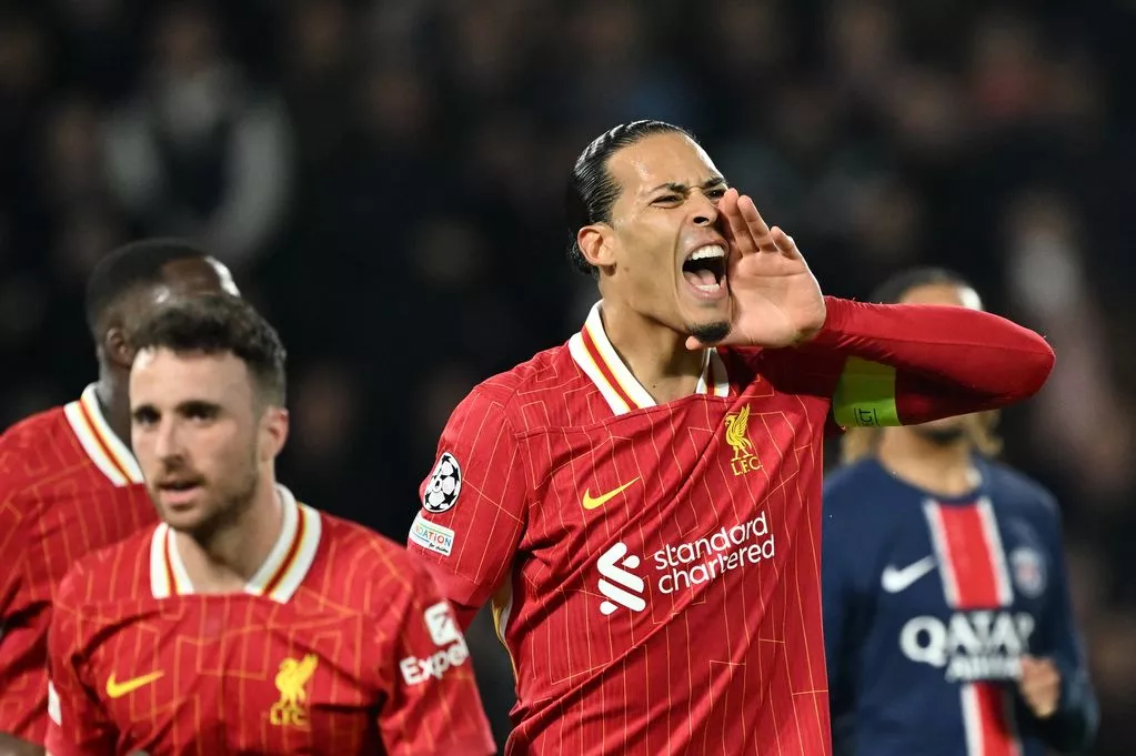 Van Dijk Praises Liverpool’s Resilience as Slot’s Game Plan Stifles PSG